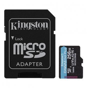 SD Karte 256GB MSDXC CANVAS GO Plus 170 A2 U3 V30 inkl. Adapter